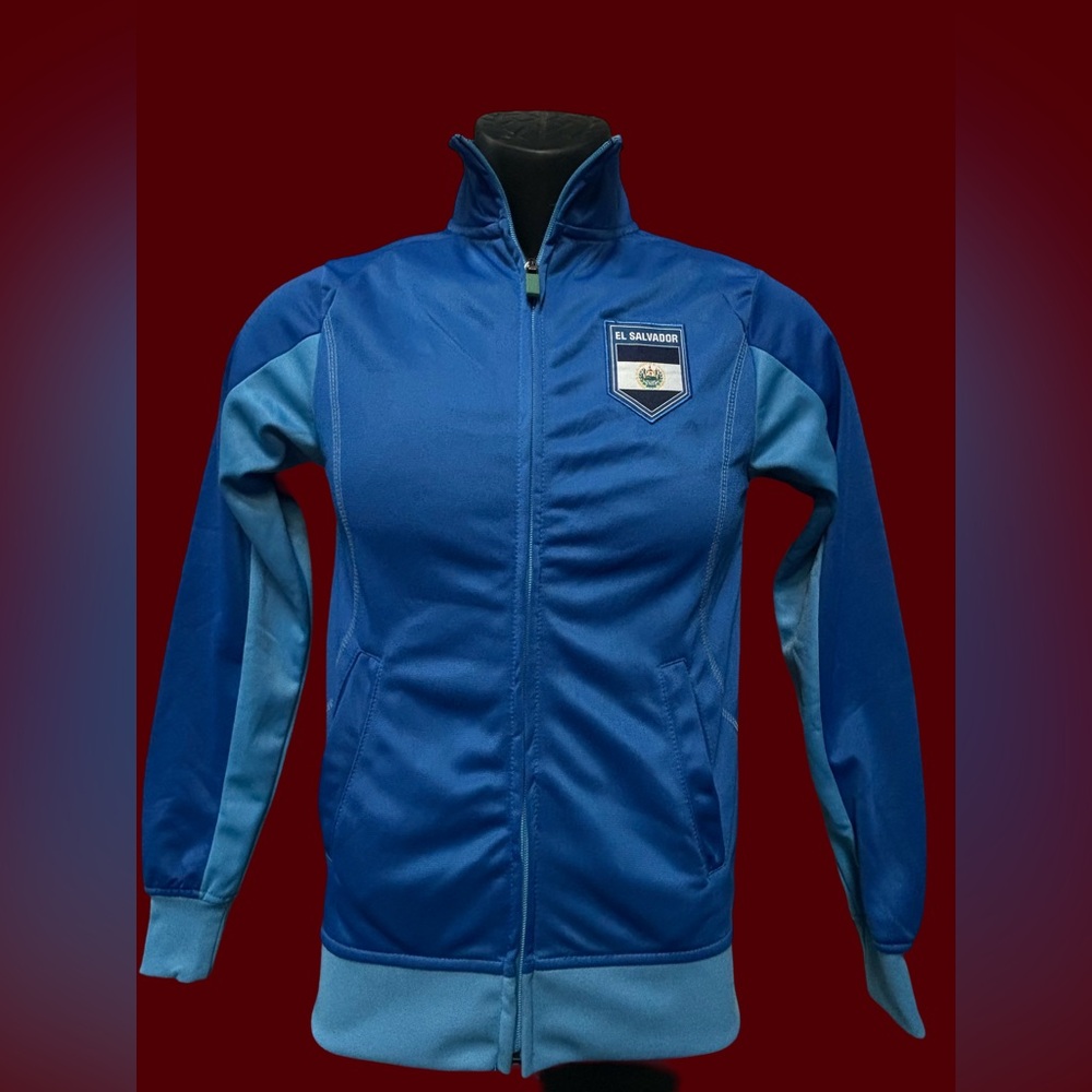 EL SALVADOR , BLUE JACKET , YOUTH SMALL , RHINOX